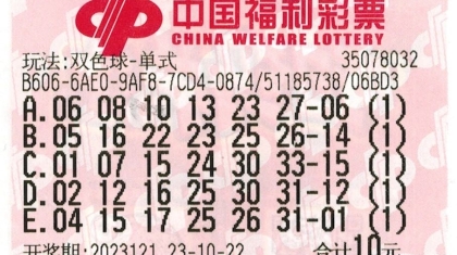 购彩者凭机选号轻取双色球780万元一等奖