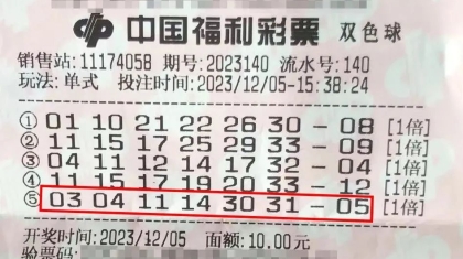 大兴区购彩者喜获双色球一等奖703万！